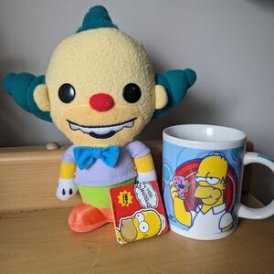 Funko Stuffed Animal with Red, Blue, Yellow, and Purple Colors